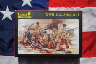 Caesar Miniatures 054 WWII U.S.Army Infantry set I